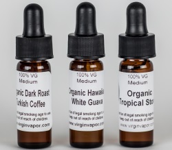 Virgin Vapor Organic Sample Pack