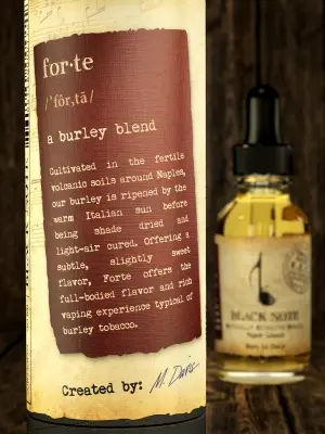 Black Note E-Liquid Review