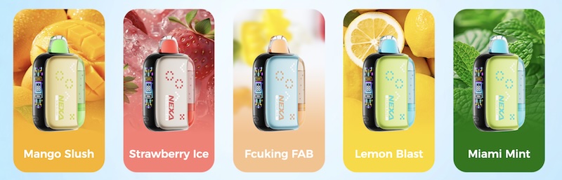 Nexa Pix Fruit Flavors